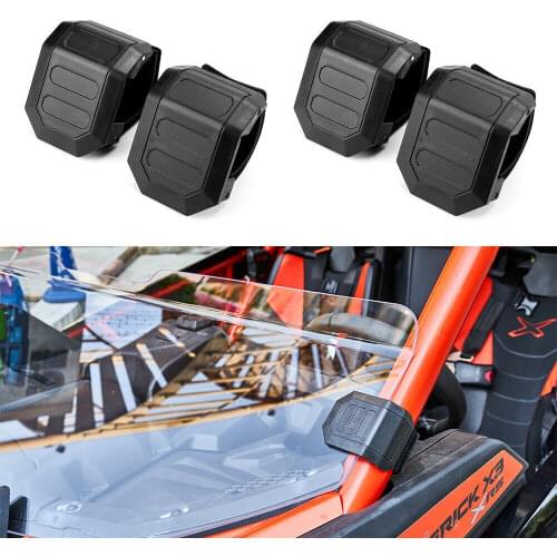 Windshield Window Clamp For Polaris RZR XP Ranger Can Am X3 4PCS UTV Maverick 1000R Universal Glass Clamping
