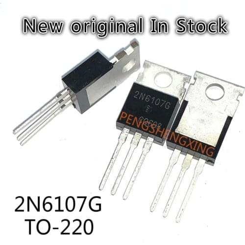 10PCS/LOT 2N6107G 2N6107 70v 7a PNP transistor triode TO-220 New original spot hot sale