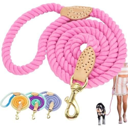 150cm Dog Pet Leash Rope Nylon Small Medium Large Dogs Puppy Leashes Long Heavy Duty Large Dog Walking Training Lead