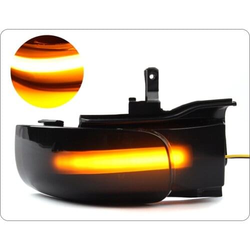 2pcs For VW Touran 2003 2004 2005 2006 2007 2008 2009 2010 Dynamic LED Turn Signal Light Side Wing Mirror Indicator