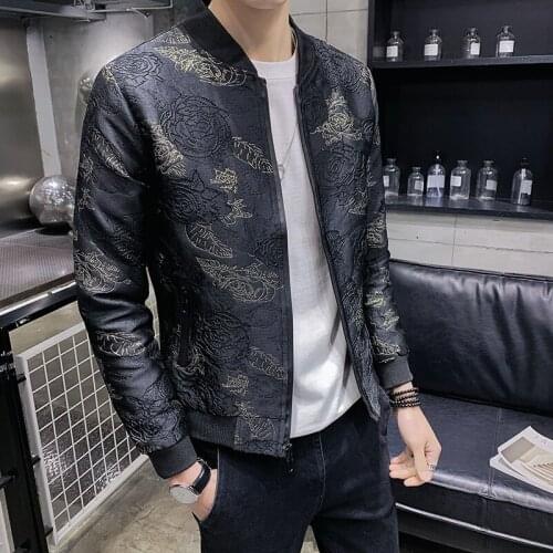 2020 Fashion Streetwear Windbreaker Business Clothes Jaqueta Masculina Brand Bomber Jacket Men Slim Fit Casual Jackets And Coats