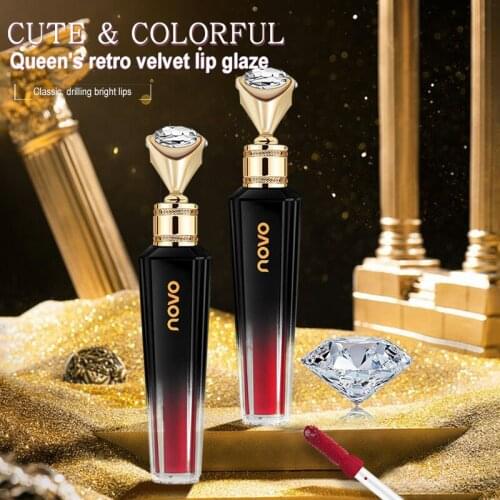 6 Colors Retro Velvet Lip Glaze Liquid Lipstick Makeup Long Lasting Waterproof Red Lips Long Lasting Gloss Matte Lipstick TSLM1