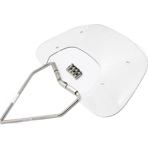 Motorcycle Acrylic Screen Windshield Windscreen Wind Deflector Cover For VESPA Sprint 150 With Bracket