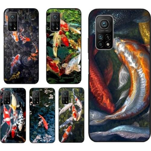 Koi Corp Fish Phone Case For Xiaomi Mi 10T Pro 11 Lite Ultra Mi A3 Note 10 POCO X3 M3 Pro F1 F2 F3 Cover
