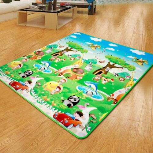 Rug For Childrens Room Waterproof Baby Play Mat Toddlers Soft Floor Crawling Pad Kids Game Activity Carpet Developing Mats