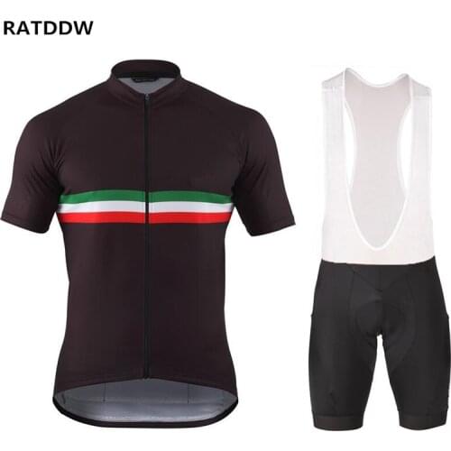 Summer Italy Cycling Jersey Cycle Clothes Ropa Ciclismo Sportswear Bicycle Clothes MTB Cycling Clothing Blue GEL Pad