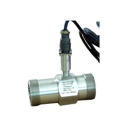LWY-20 Liquid turbine flow meter/output NPN signals contact with PLC