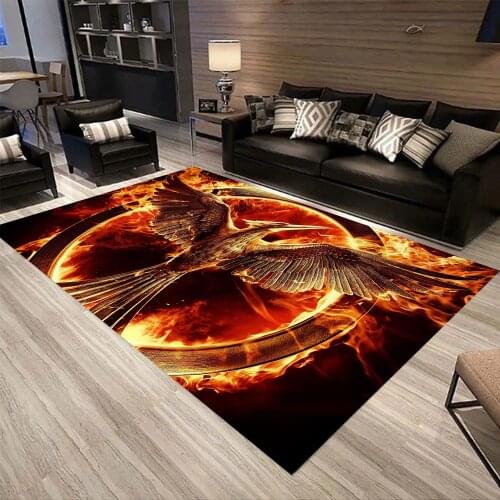 Fire Bird, 3d Print Rug,Kids Room Rugs, Modern Rug,Home Decor Carpet,For Living Room Rug,Fan Carpets, Area Rug,Hunger Games
