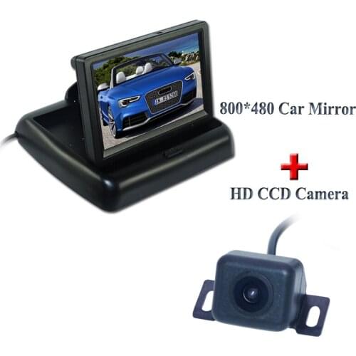 Supply for CAR Collocation suit with 4.3" car monitor 800*480 +car rear camera for different types car new arrival