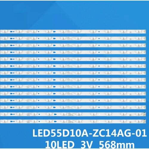 LED Backlight strip For Haier U55H3 LS55H510X LS55A51 LS55H510N LS55H310G LS55AL88U71 LED55D10A-ZC14AG-01 LED55D10B-ZC14AG-01