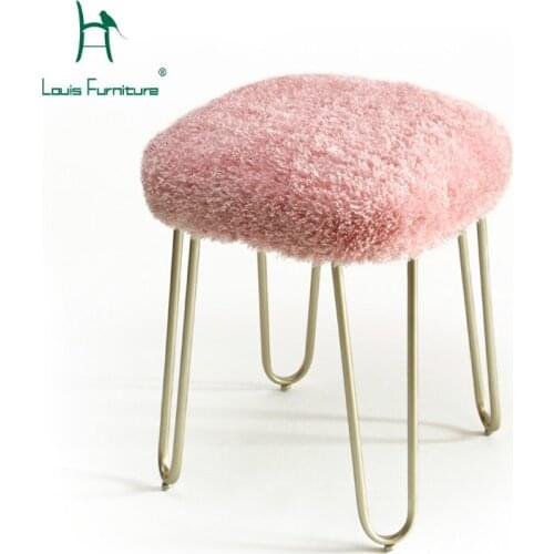 Louis Fashion Stools & Ottomans Nordic Dressing European Shoe Changing New Classic