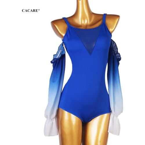 Leotard Bodysuit for Ballroom Dance Competition Dresses Waltz Tango Dance Dresses Standard Flamenco Costume Customize D1033 Body