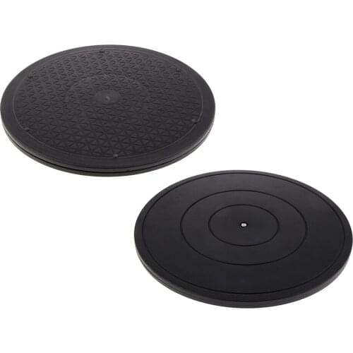 Rotating Swivel Turntable Steel Ball Bearings for Computer Monitors TVs 12"