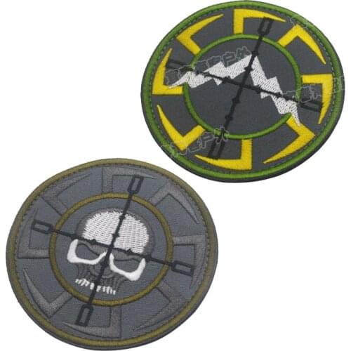 1 Pc 3D Embroidery Russian Military Combat Battle Patch Stripe Badge FSB ALFA Team Kolovrat Backpack Hat Applique Dress DIY