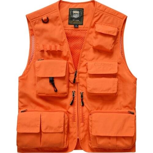 15 Pockets Men Women Outdoors Multi-Pocket Fishing Camping Hunting Trekking Hiking Photography Detachable Tactical Male Vest