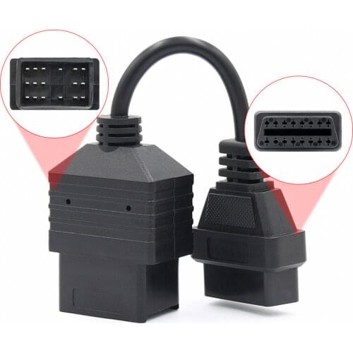 For Toyota 17/22 Pin OBD to OBD2 16Pin Connector Adapter For MINI VCI J2534 Tis Teachstream OBD 2 OBD2 Car Diagnostic Auto Tool