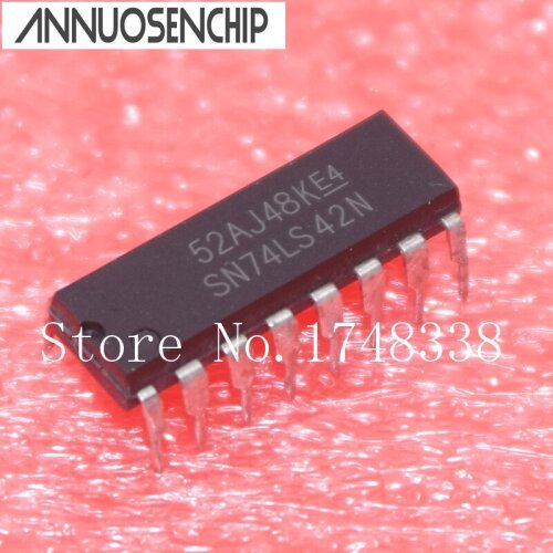 20 PCS SN74LS42N 74LS42 4-LINE BCD/DEC DECOD 16-DIP NEW