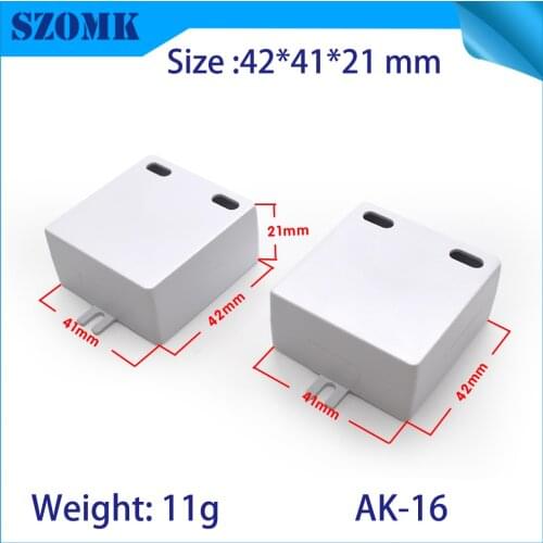 4 pcs 42*41*21mm szomk new LED driver power supply plastic enclosure electronics box instrument housing plastic junction box