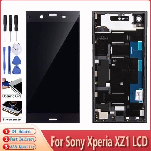 5.0" Original LCD Display Touch Screen For SONY Xperia XZ1 G8341 G8342 LCD Display Digitizer Replacement For SONY XZ1 LCD