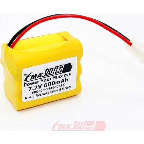 2Sets Ni-Cd AA 7.2V 600mAh Rechargeable Battery For Model toys Racing Car Truck AA6SX