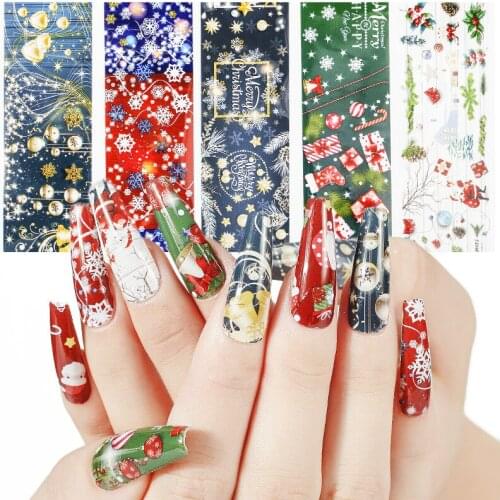 Nail Foils Marble Series Nail Art Transfer Sticker Paper Marble DIY Decoration Christmas decoration Halloween decoration
