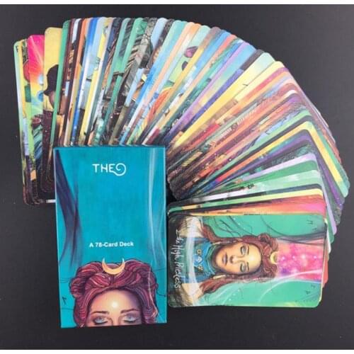 Tarot Cards Family Travel Board Deck Games 78 English Card For Beginners Holiday Party Board Game Divination Fate Tarot Cards