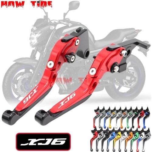 Laser Engraved Logo For YAMAHA XJ6 DIVERSION 2009 2010 2011 2012 2013 2014 2015 CNC Adjustable Motorcycle Brake Clutch Levers