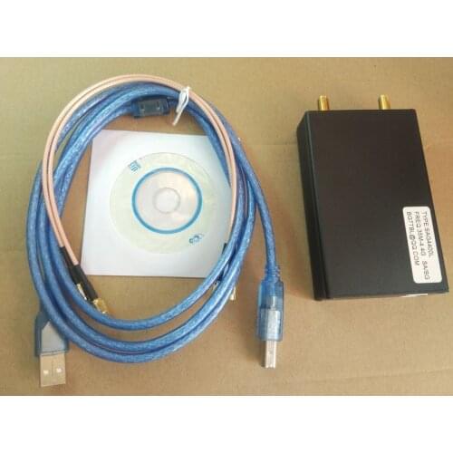 Latest High sensitivity 25MHz-6GHz simple spectrum analyzer signal source signal generator Support WinNWT4 by BG7TBL