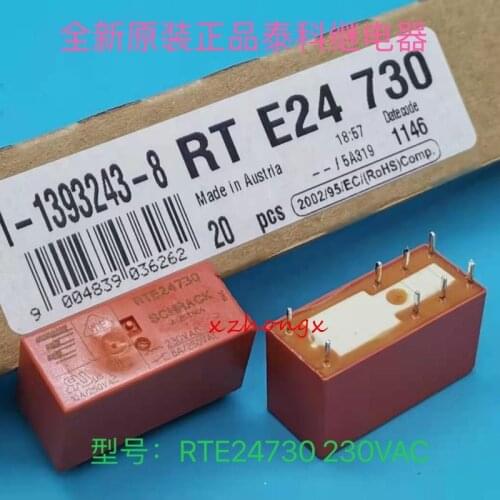 RTE424730 Relay 8A 230VAC 8-pin