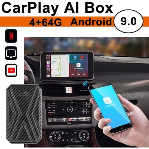 4+64GB Android 9.0 System For SuperB KAROQ Apple TV Box Car Radio Android Multimedia Player Carplay to Plug&play Mirror link