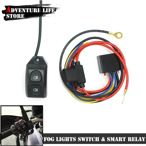 Motorcycle Handlebar LED Fog Light Control Switch Smart Relay For BMW R1200GS LC R 1200GS Adventure R1250GS F850GS F750GS ADV