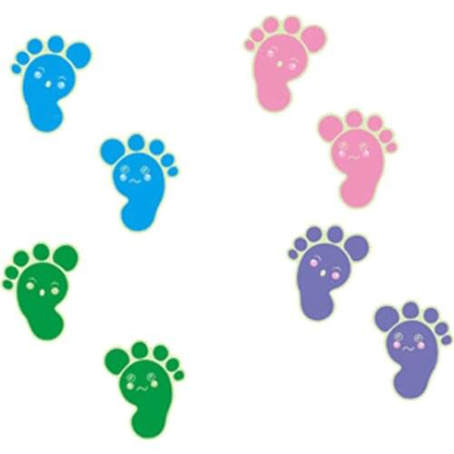 Luminous footprints Floor sticker for kids baby room bathroom floor decoration home decor decals Glow in the dark wall stickers
