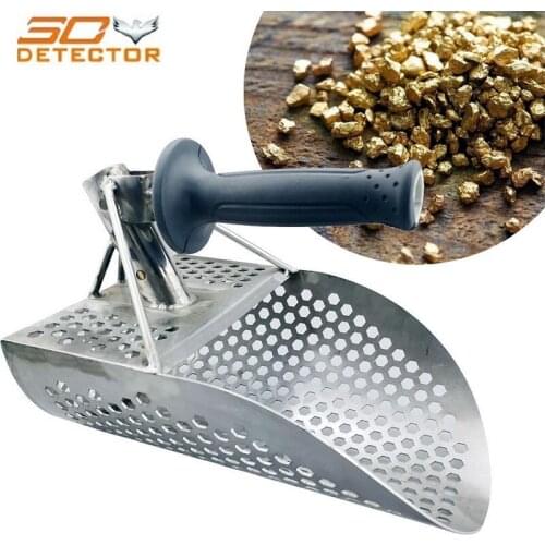 High quality gold hunter pinpointer metal detector beach shovel spade and stainless steel sand scoop metal detector