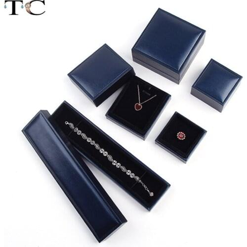 Ring Container Jewelry Packaging Box Necklace Holder Pendant Box High Quality Wrapping Gift Box for Jewellery Store