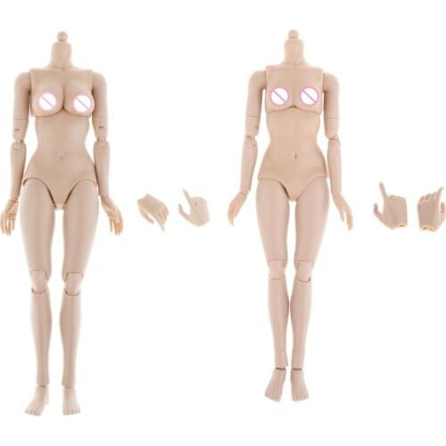 1: 6 Flexible Seamless Female Body Action Figure Toys Normal Skin for