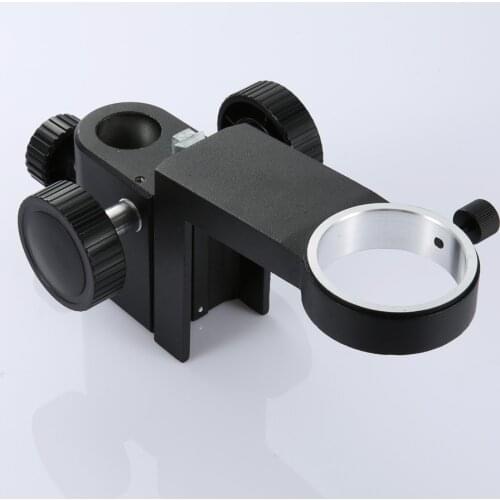 Heavy Diameter 50mm Dia Monocular Adjustable Zoom Gear Video Microscope Metal Part Holder Ring Arm