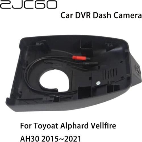 Car DVR Registrator Dash Cam Camera Wifi Digital Video Recorder For Toyoat Alphard Vellfire AH30 2015~2021