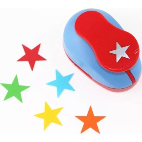 1.5" star Scrapbooking Punches DIY Craft Paper Punch EVA Card making Embossing device Puncher Stationery Creative Kids Gift