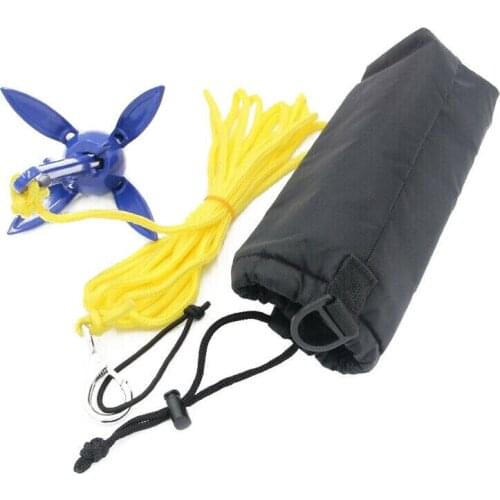 Portable Folding Anchor Buoy Kit for Kayak Canoe Dinghy Fishing Hot boat accessories marine