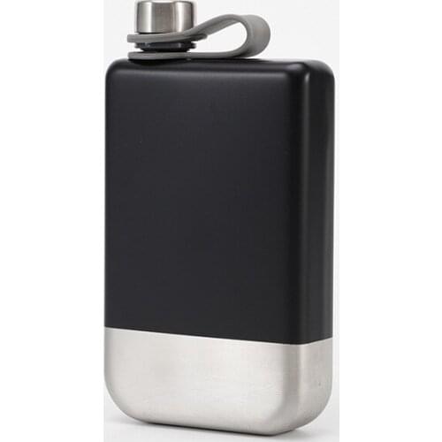 9Oz Stainless Steel 304 Hip Flask Whiskey Wine Bottle Alcohol Pocket Flagon For Gifts