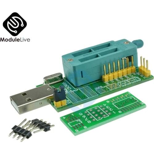 Multifunction CH341A Router USB 2.0 Programmer LCD Bios Board 24 25 Series USB to TTL 5V