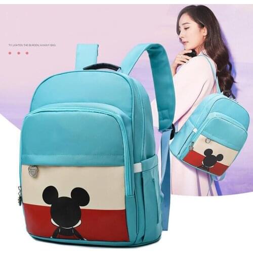 Cartoon Mummy Diaper Bag Waterproof Baby Diaper Bag Pregnant Woman Out Travel Backpack Baby Stroller Mummy Bag Baby Care Bag