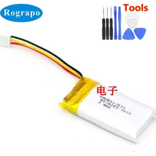 New Battery For Logitech UE5000 Accumulator 3.7V Replacement Batterie 3-wire Plug +tools