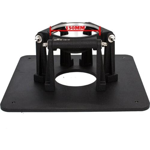 Professional Video Camera Low Angle Shooting Pan 150mm bowl Short Tripod Stand Load 188kg for OConnor 2560 2575D Fluid Drag Head