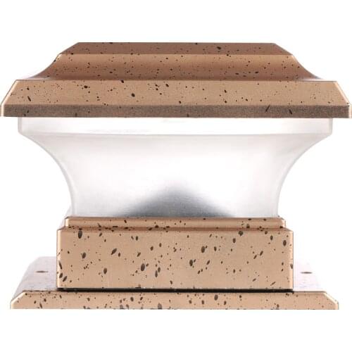 Solar Fence Light Landscape Lamp Garden Post Cap Lamp Solar Powered Outdoor Decor Night Lamp Pillar Light Post Cap Light