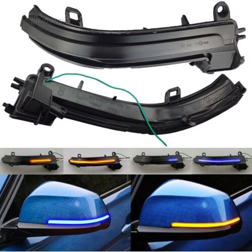 Dynamic Blinker Mirror Indicator Turn Signal LED Light For BMW F20 F30 F31 F21 F22 F23 F32 F33 F34 X1 E84 F36 1 2 3 4 F87 M2