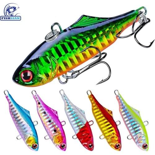 Vib Fishing Lure 7.5cm Weights 23g Bass Fishing Tackle Saltwater Lures Sinking Pencil Articulos De Pesca Isca Artificial Wobbler