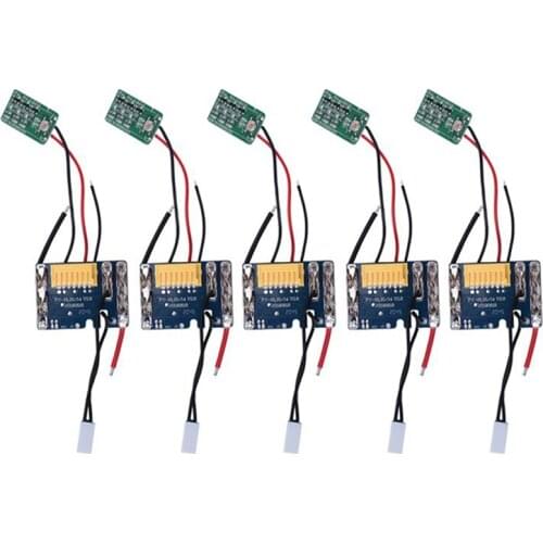 5Pcs Li-Ion Battery PCB Charging Protection Circuit Board for Makita 18V 1.5Ah 3Ah 6Ah 9Ah BL1415 BL1430 BL1460 BL1490