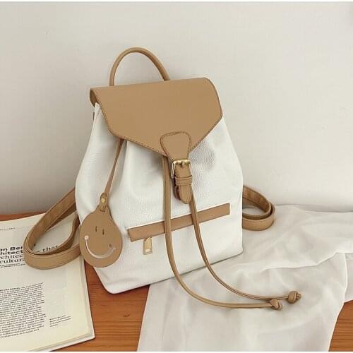 2021 New Fashion Woman Backpack High Quality Youth PU Leather Backpacks for Teenage Girls Female School Bag Hot Sale Backpacks