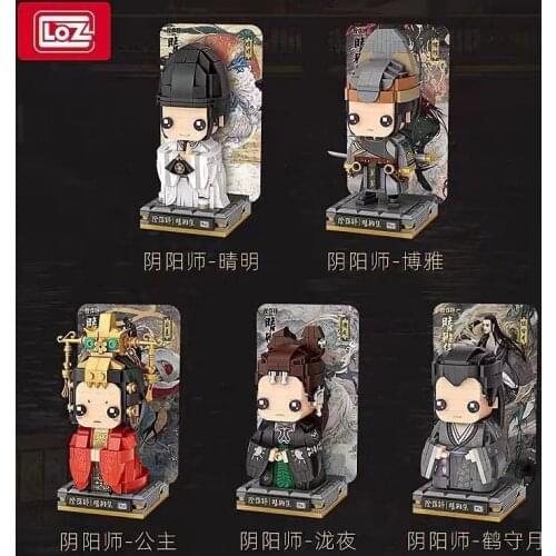 280PCS+LOZ MINI build Blocks Creative Diy gift Brinquedos Building blocks of Chinese popular movies /Yin Yang teacher 5 styles